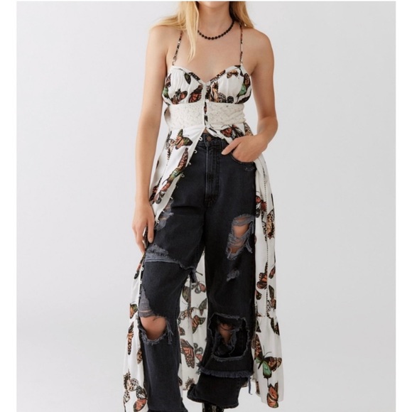 NWT Butterfly Dress - Picture 2 of 4